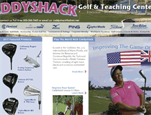 Tablet Screenshot of caddyshackfla.com